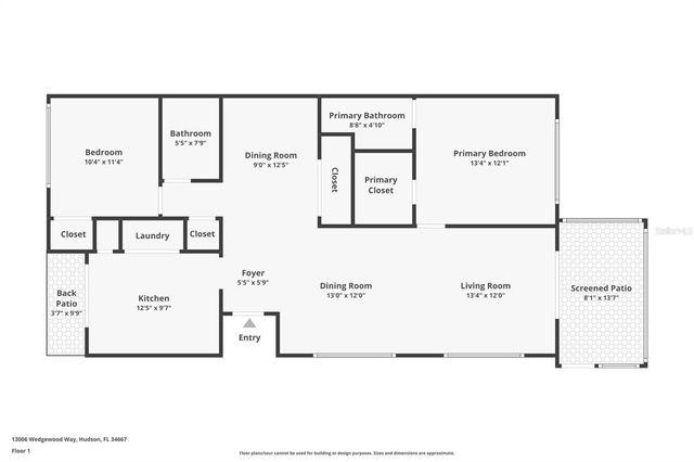 13006 WEDGEWOOD WAY B, Hudson, FL 34667