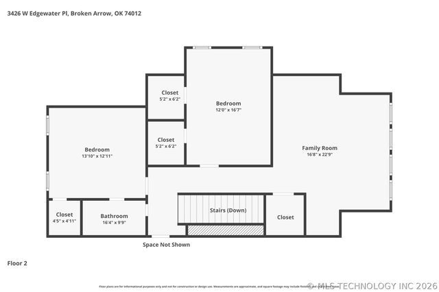 3426 W Edgewater Place, Broken Arrow, OK 74012