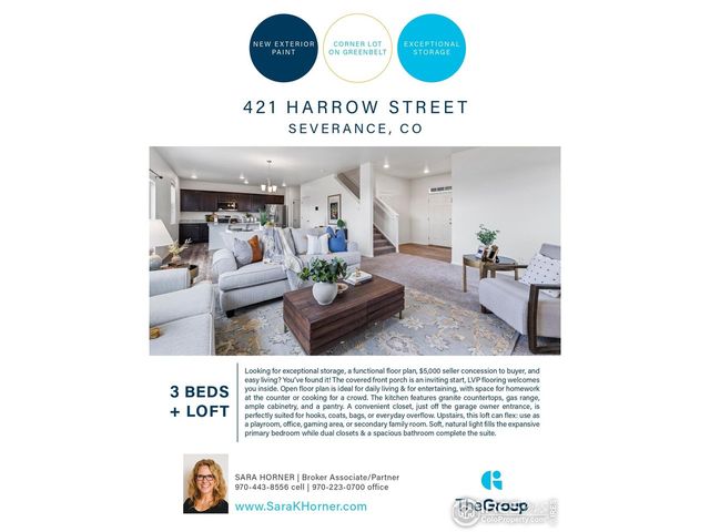 421 Harrow St, Severance, CO 80550