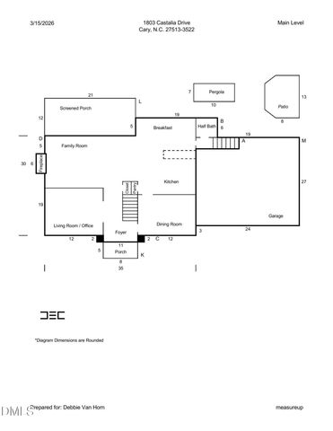 1803 Castalia Drive, Cary, NC 27513