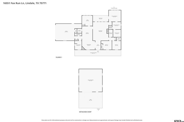 16551 Fox Run Ln, Lindale, TX 75771