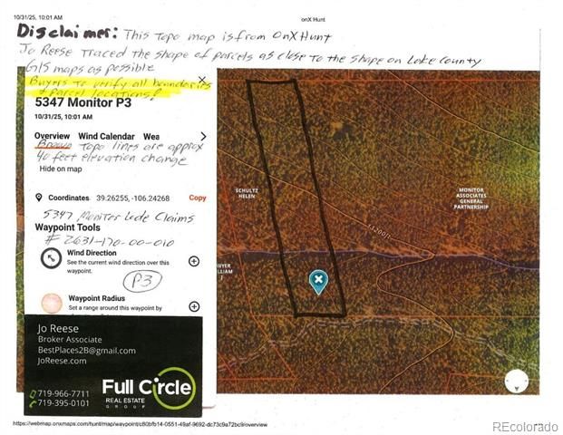 5347 Monitor Lode Claims, Leadville, CO 80461