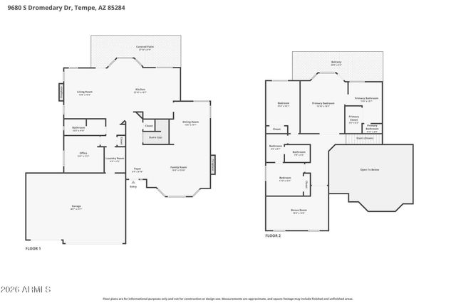 9680 S DROMEDARY Drive, Tempe, AZ 85284