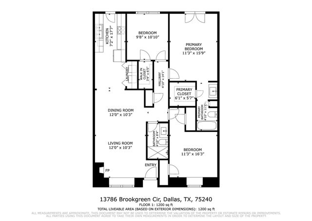 13786 Brookgreen Circle, Dallas, TX 75240