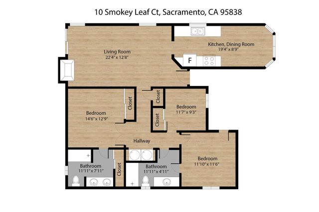 10 Smokey Leaf Ct, Sacramento, CA 95838