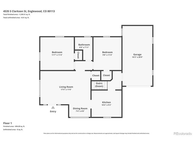 4535 S Clarkson St, Englewood, CO 80113