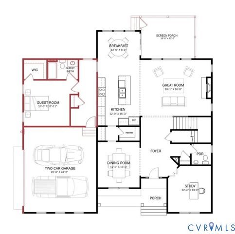 18313 Tuckmar Reserve Dr, Moseley, VA 23120