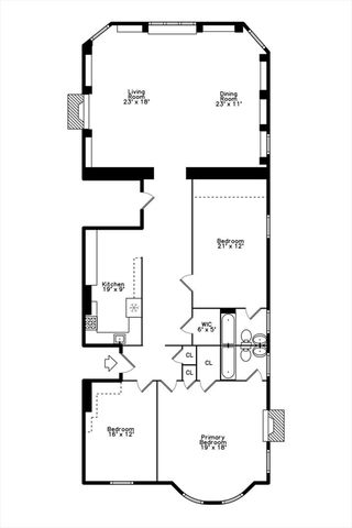 404 Beacon Street 3, Boston, MA 02115