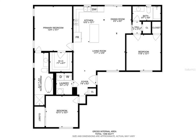 1704 HIBISCUS CIRCLE N, Oldsmar, FL 34677