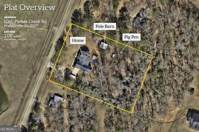 1060 Parker Creek Road, Watkinsville, GA 30677