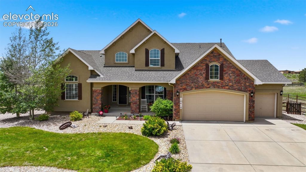 10610 Pictured Rocks Drive, Peyton, CO 80831 — exterior