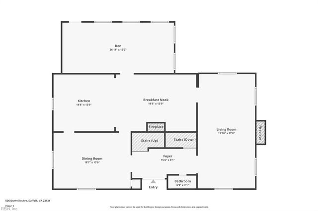 506 Dumville AVE, Suffolk, VA 23434