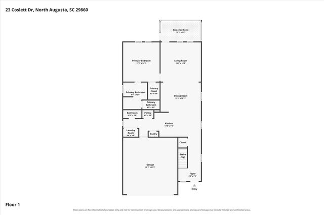 23 Coslett Drive, North Augusta, SC 29860