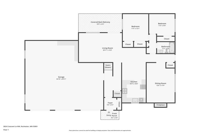 3024 Crescent Lane NW, Rochester, MN 55901