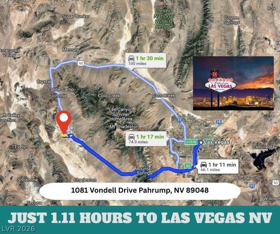 1081 Vondell Drive, Pahrump, NV 89048