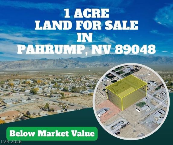 1081 Vondell Drive, Pahrump, NV 89048
