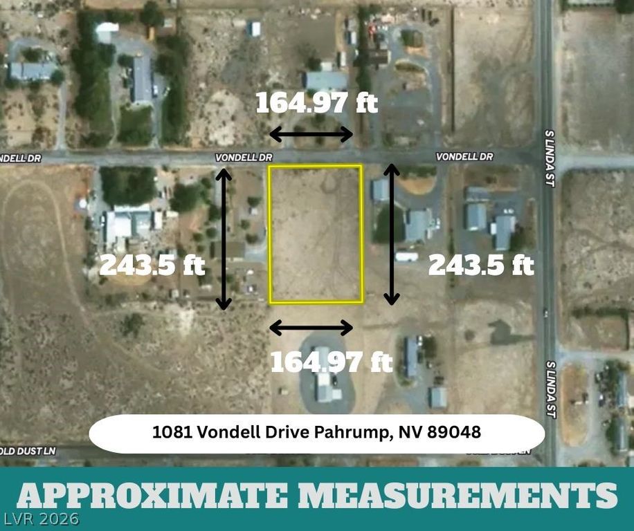 1081 Vondell Drive, Pahrump, NV 89048
