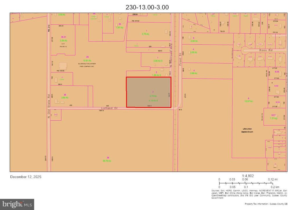 RAILROAD AVE, Lincoln, DE 19960