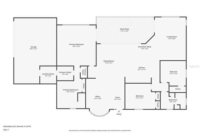 928 GALLBERRY COURT, Bunnell, FL 32110