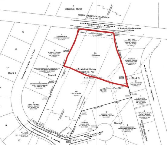 1.63 acres W Lamberth Road, Sherman, TX 75092