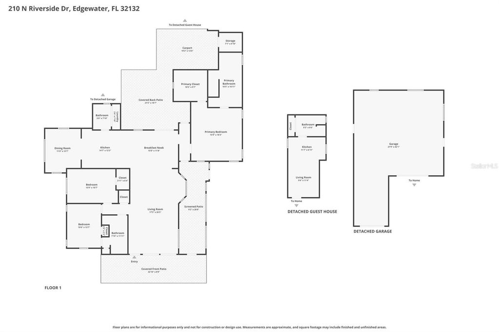 Image 93 of property listing at 210 N RIVERSIDE DRIVE, Edgewater, FL 32132