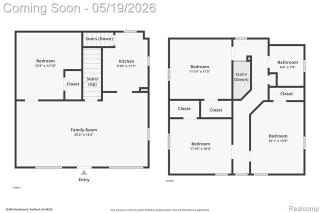 15388 Woodworth, Redford, MI 48239