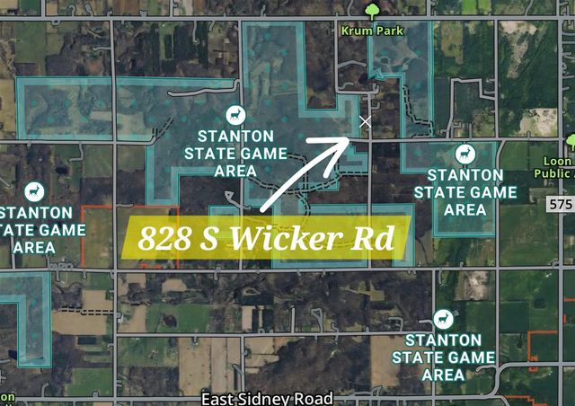 828 S Wicker Road, Stanton, MI 48888
