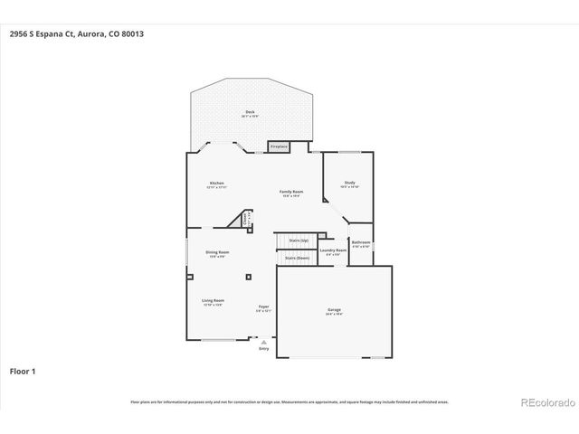 2956 S Espana Ct, Aurora, CO 80013