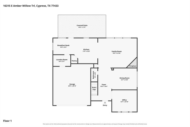 16315 E Amber Willow Trail, Cypress, TX 77433