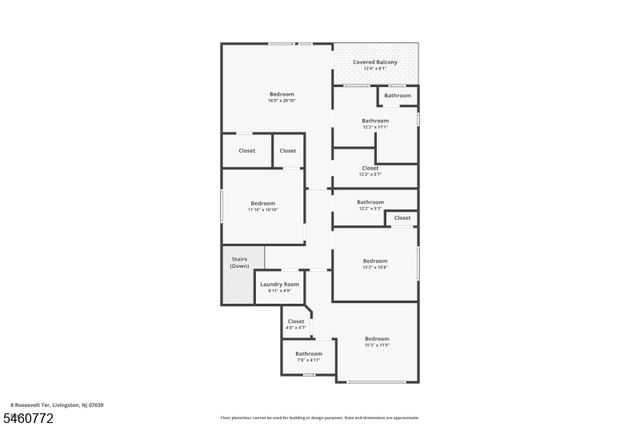 8 Roosevelt Ter, Livingston Twp., NJ 07039