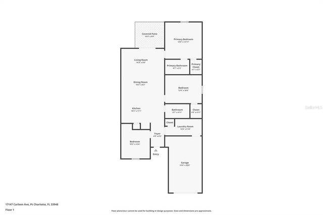 17147 and 17149 CARLEEN AVENUE, Port Charlotte, FL 33948