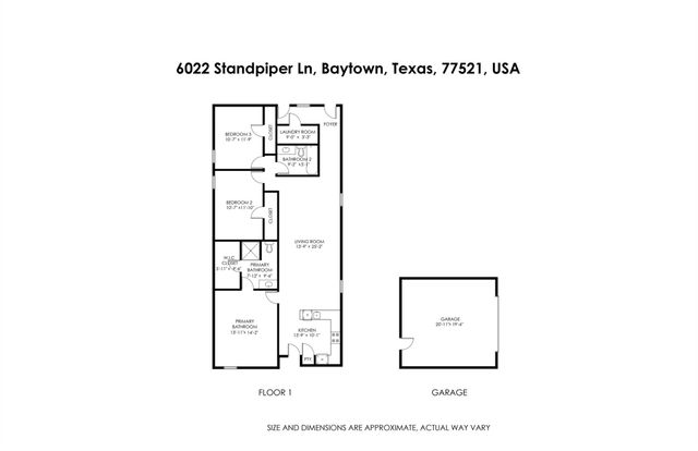 6022 Standpiper Loop, Baytown, TX 77521