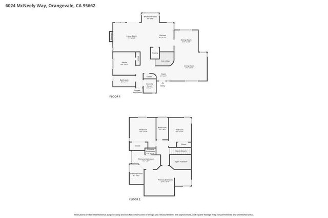 6024 Mcneely Way, Orangevale, CA 95662