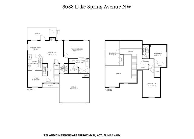 3688 Lake Spring Avenue NW, Concord, NC 28027