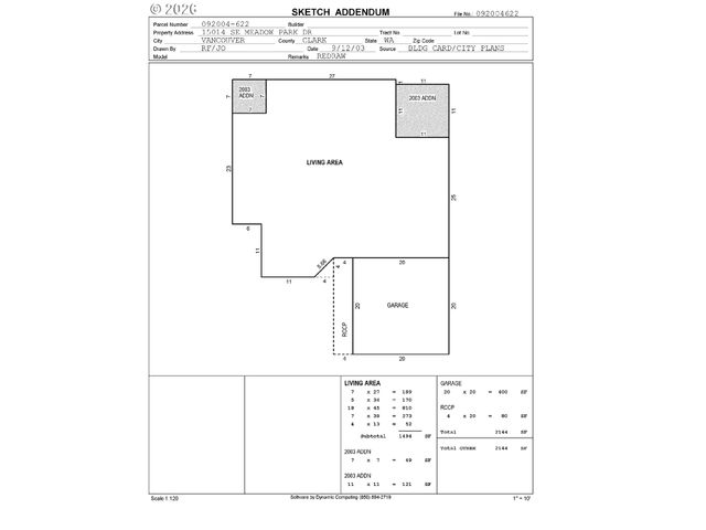 15014 Se MEADOW PARK Dr, Vancouver, WA 98683