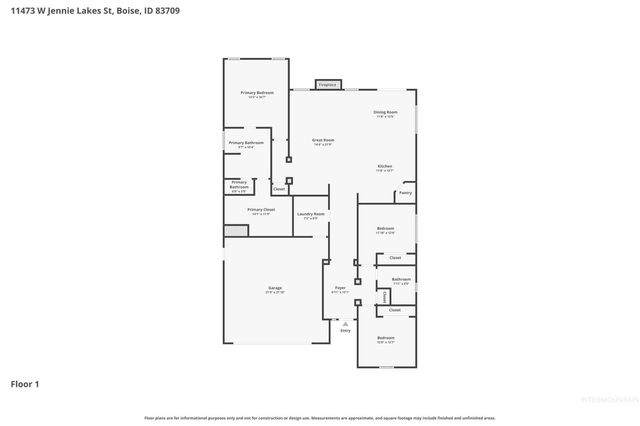 11473 W Jennie Lakes Street, Boise, ID 83709