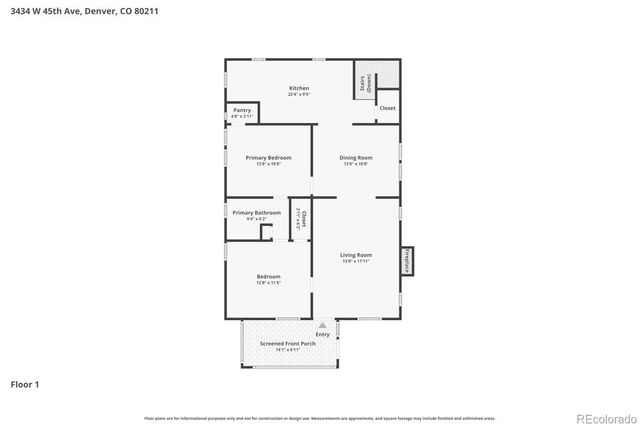 3434 W 45th Avenue, Denver, CO 80211