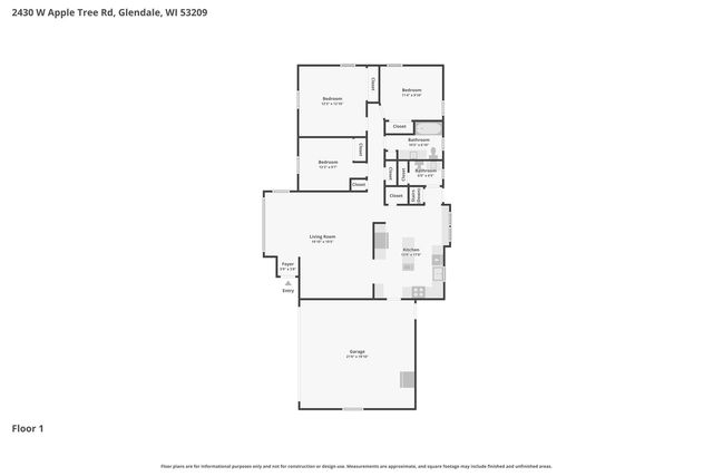 2430 Apple Tree ROAD, Glendale, WI 53209