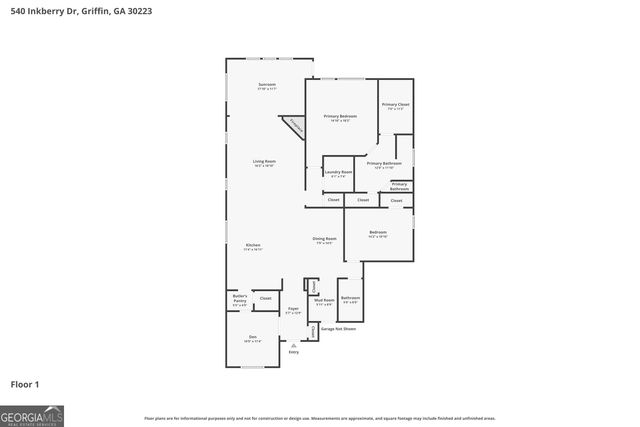 540 Inkberry Drive, Griffin, GA 30223