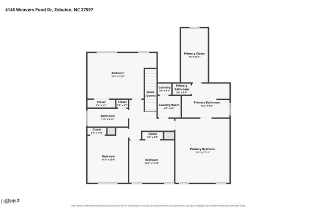 4148 Weavers Pond Drive, Zebulon, NC 27597