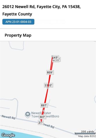 26012 Newell Rd, Fayette City, PA 15466