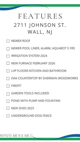 2711 Johnson Street, Wall, NJ 07719