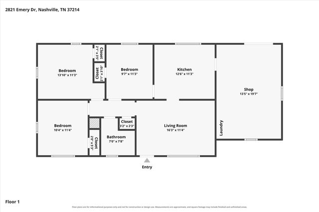 2821 Emery Dr, Nashville, TN 37214