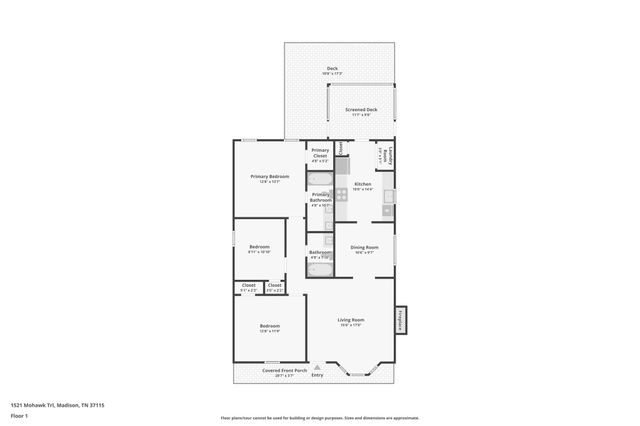 1521 Mohawk Trl, Madison, TN 37115
