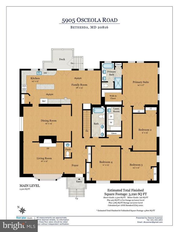 5905 OSCEOLA RD, Bethesda, MD 20816