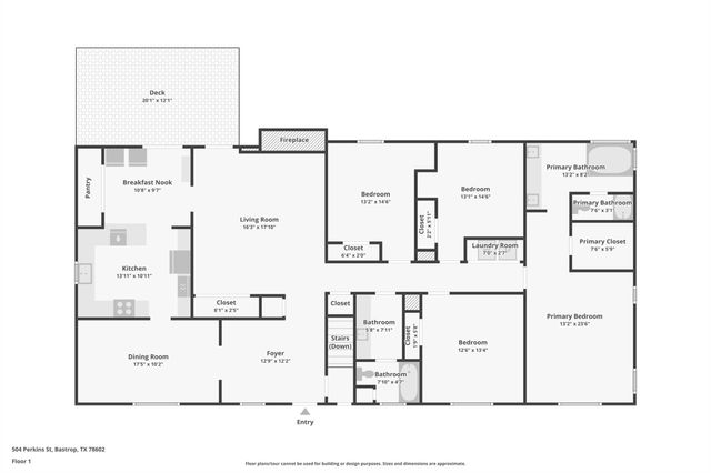 504 Perkins ST, Bastrop, TX 78602