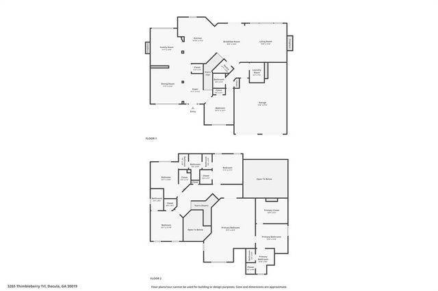 3265 Thimbleberry Trail, Dacula, GA 30019