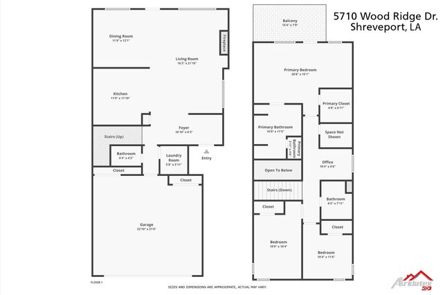 5710 Wood Ridge Drive, Shreveport, LA 71119