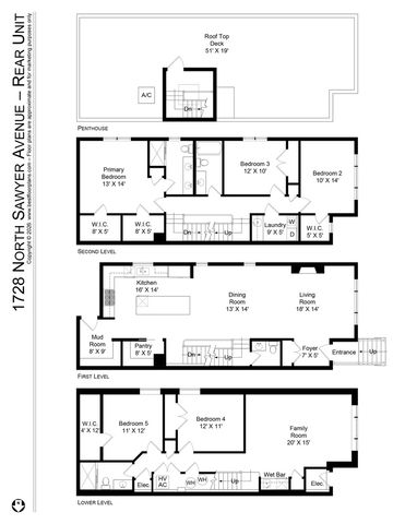 1728 N Sawyer Avenue Rear, Chicago, IL 60647