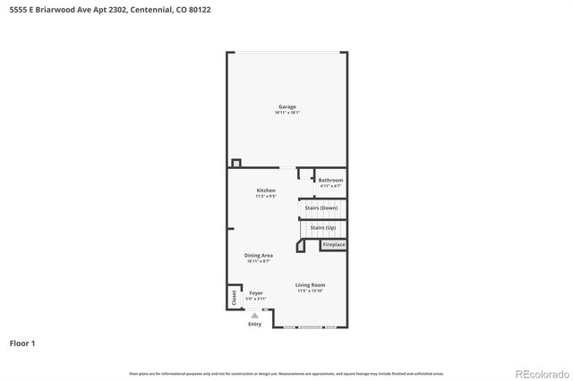 5555 E Briarwood Avenue 2302, Centennial, CO 80122